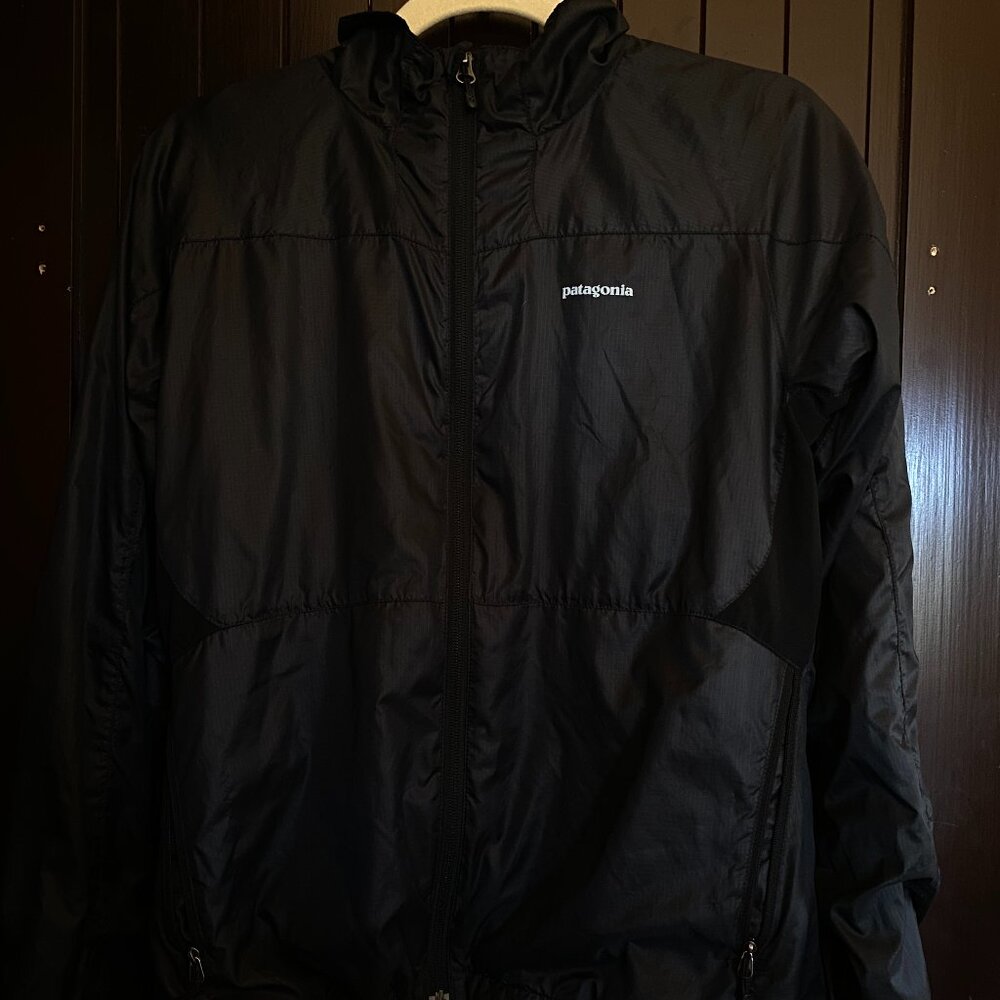 Black Patagonia Wind Breaker